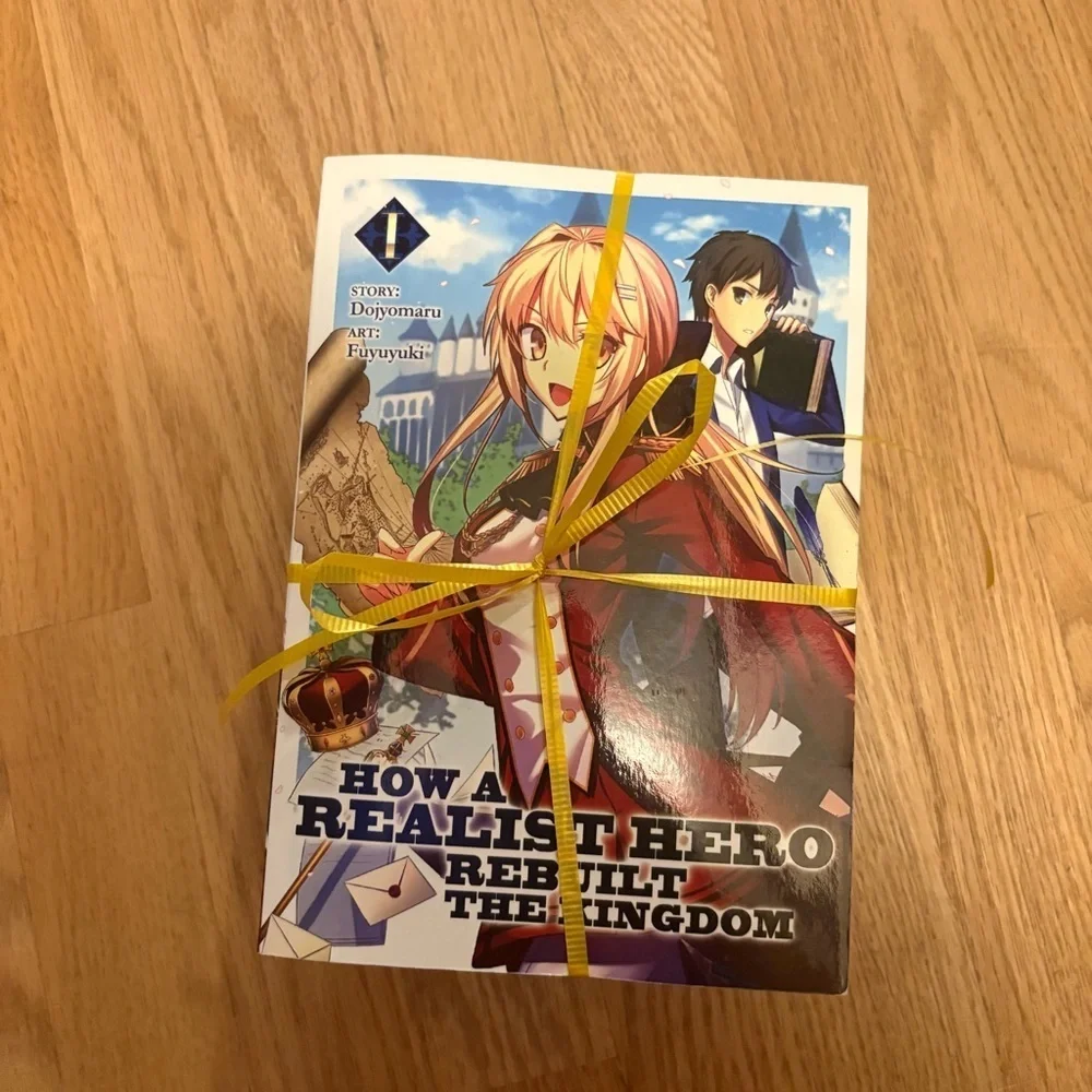 How a Realist Hero Rebuilt the Kingdom Manga Book 1-3 Bundle Lot
